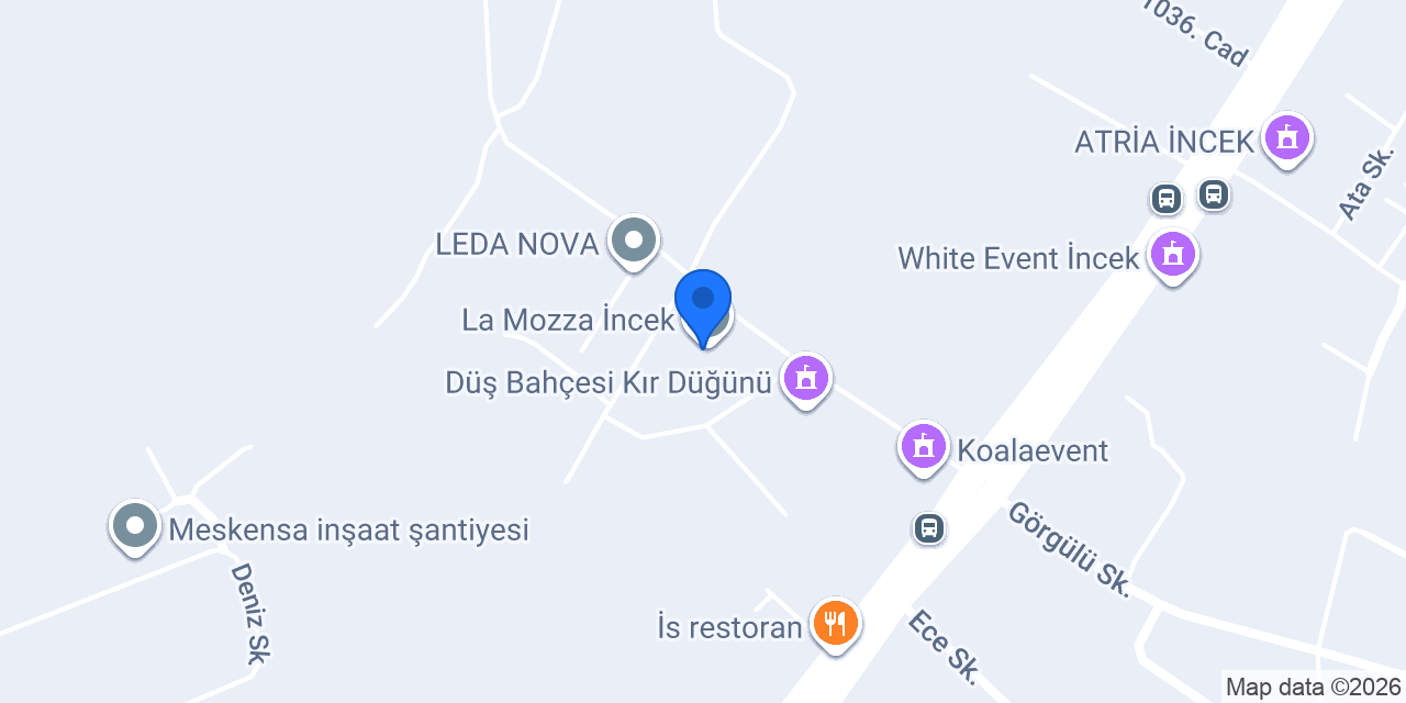 La Mozza Taş Konak konumu