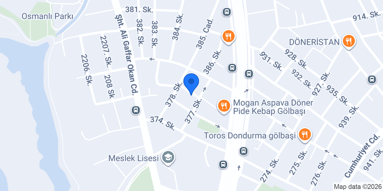 Gün Lokantası konumu