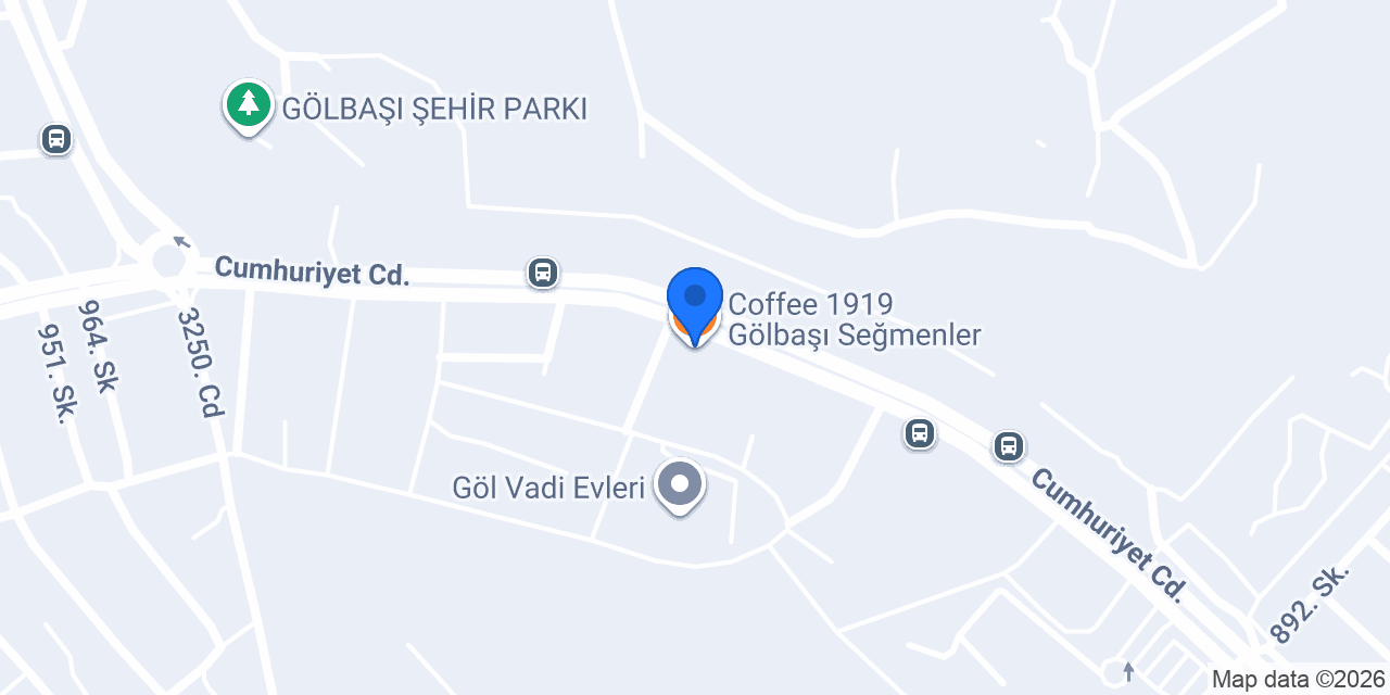 Coffee 1919 Gölbaşı Seğmenler konumu