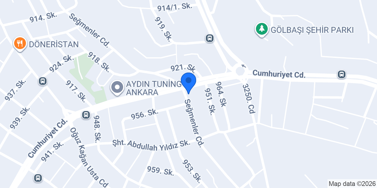 Ders Köşe konumu