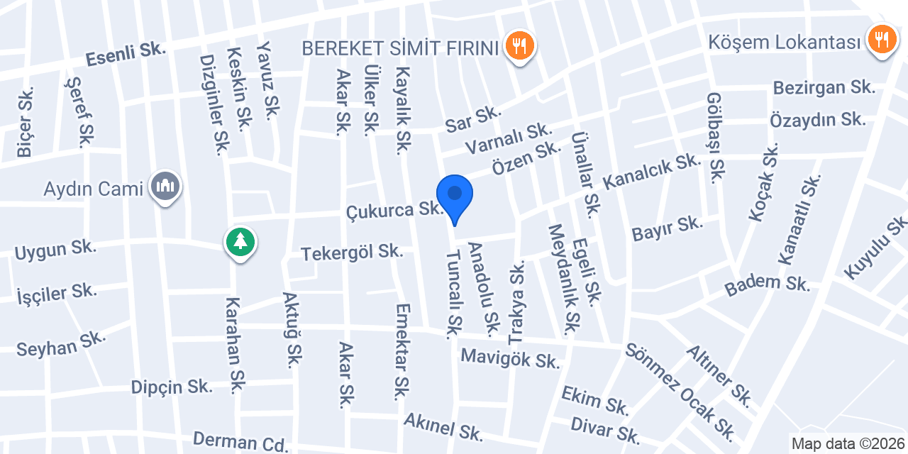 Sinem TÜL perde tekstil konumu