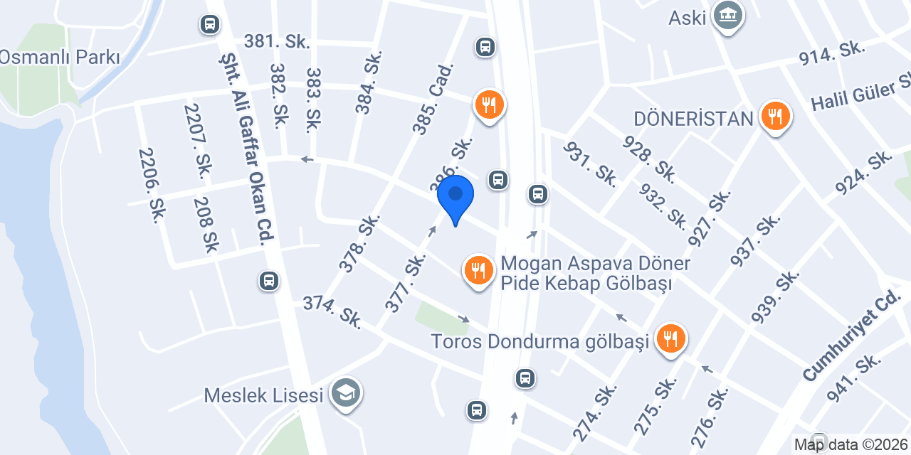 Uygun çarşı konumu