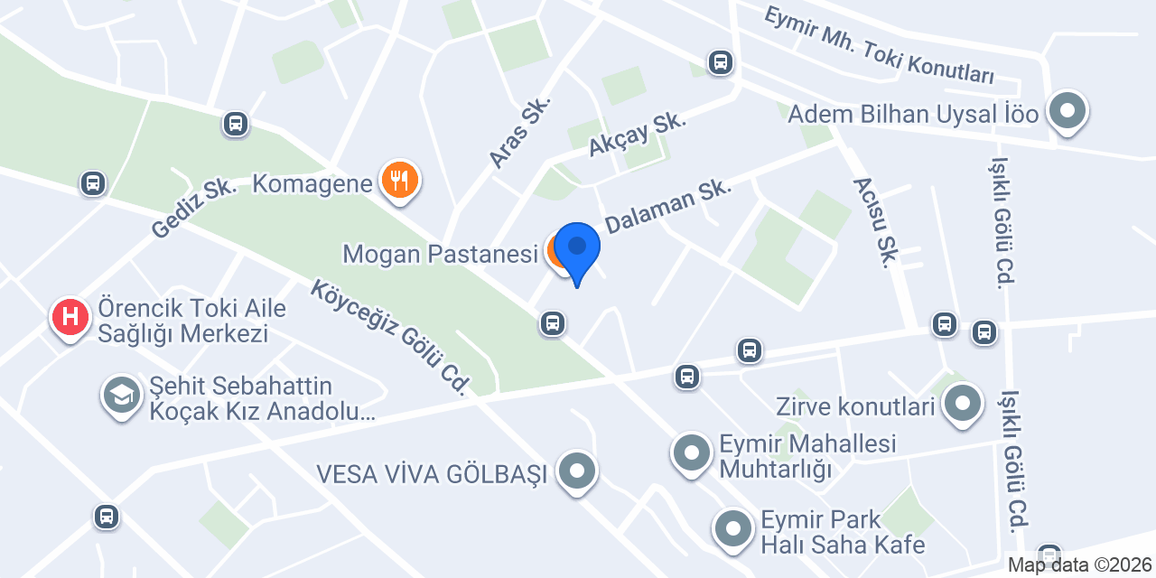 Altunbilekler konumu
