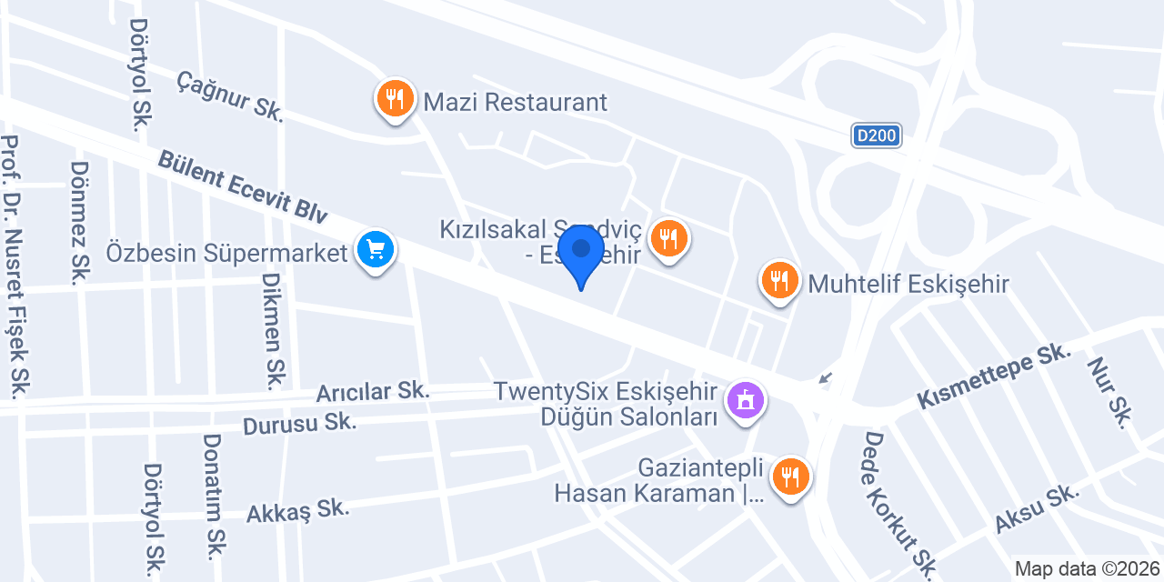 British Town Dil Okulu - Batıkent Şube konumu