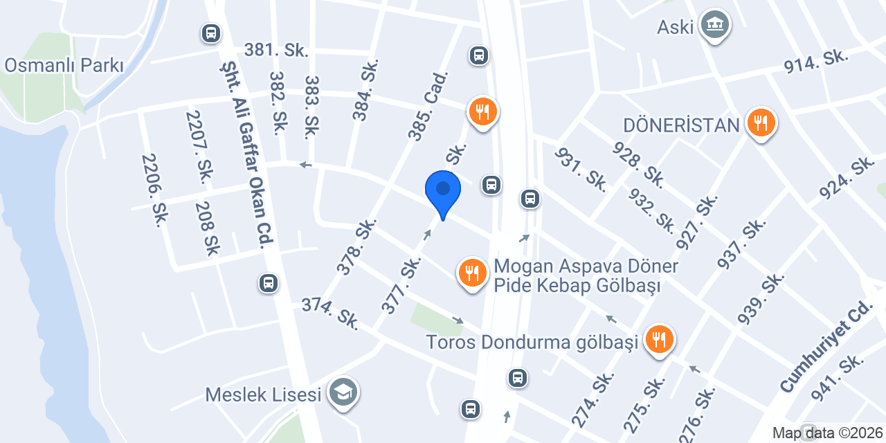 Bina Karot Bora Global Dekorasyon konumu