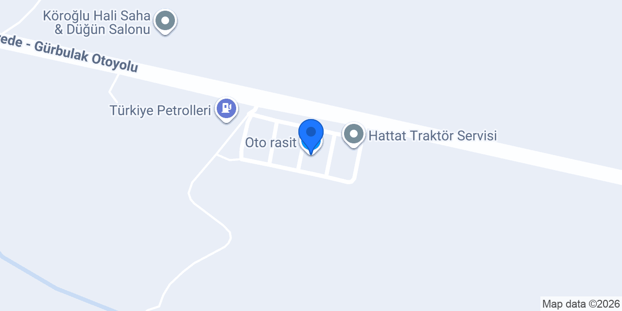 Oto rasit konumu