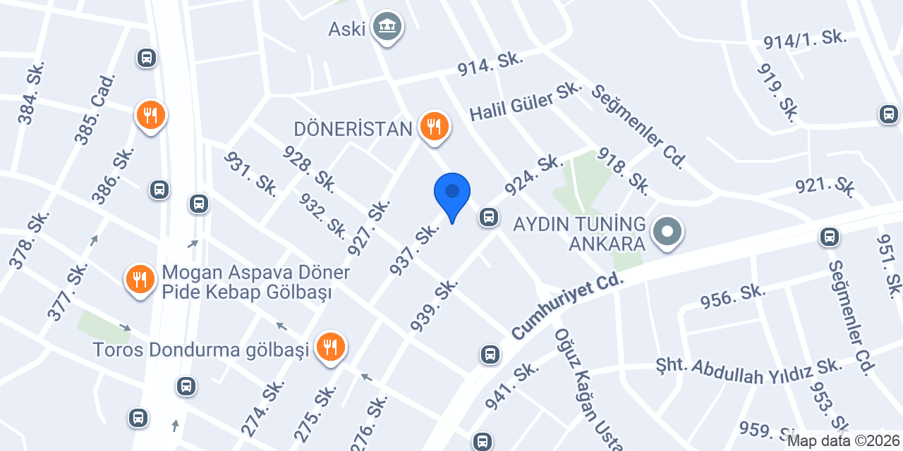 Doğubey elektrik konumu
