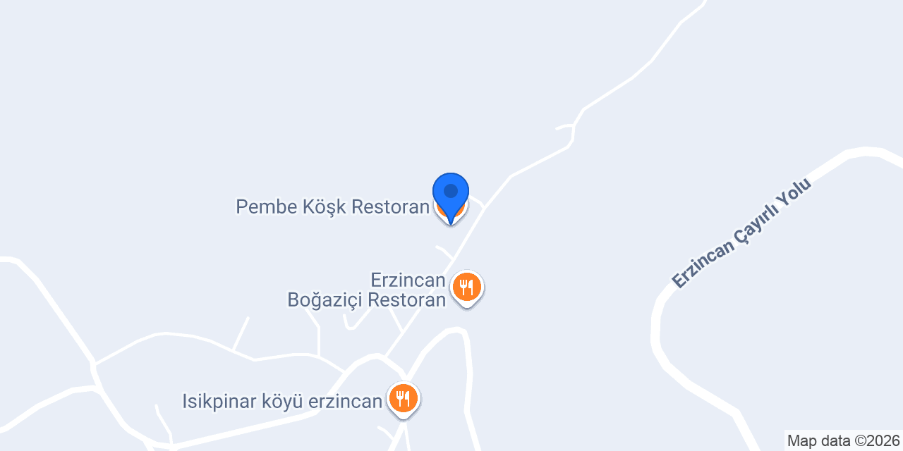 Pembe Köşk Restoran konumu