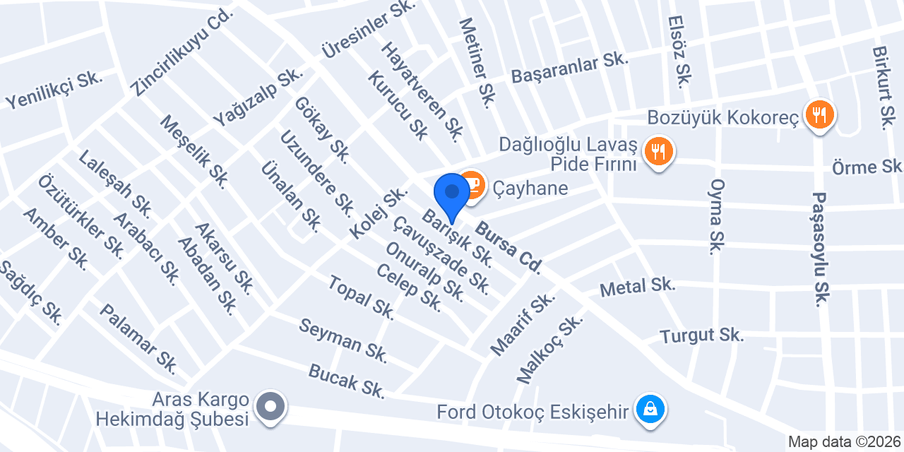 Tantunici Mehmet Usta konumu