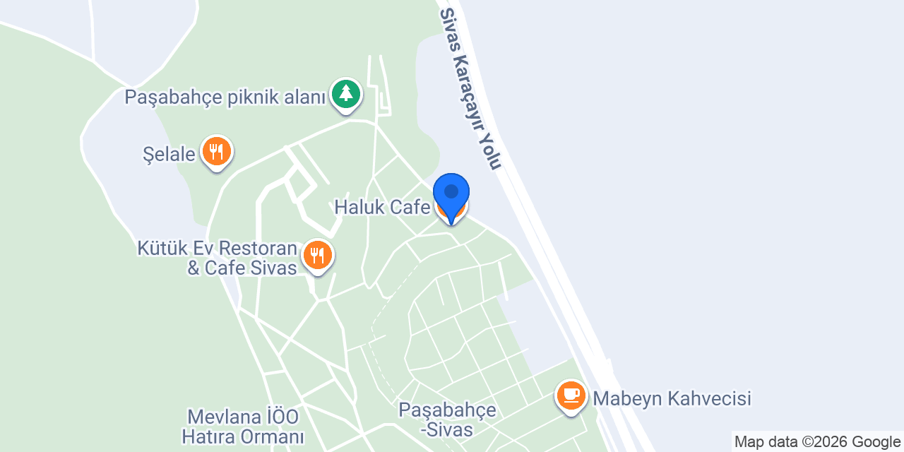 Haluk Cafe konumu