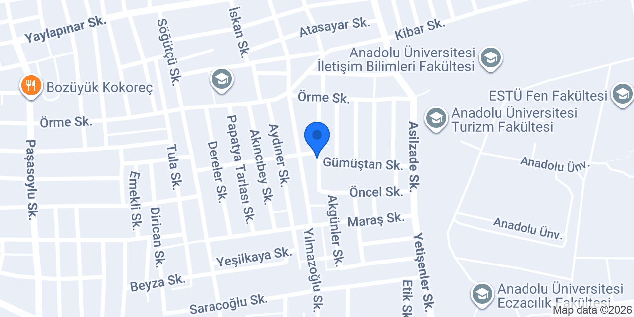 Özgür Erkek Apart konumu