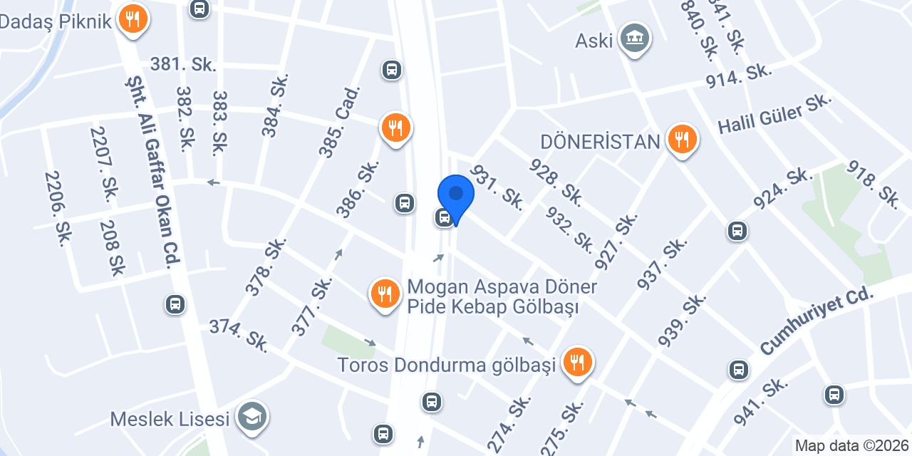 Bosch Gölbaşı konumu