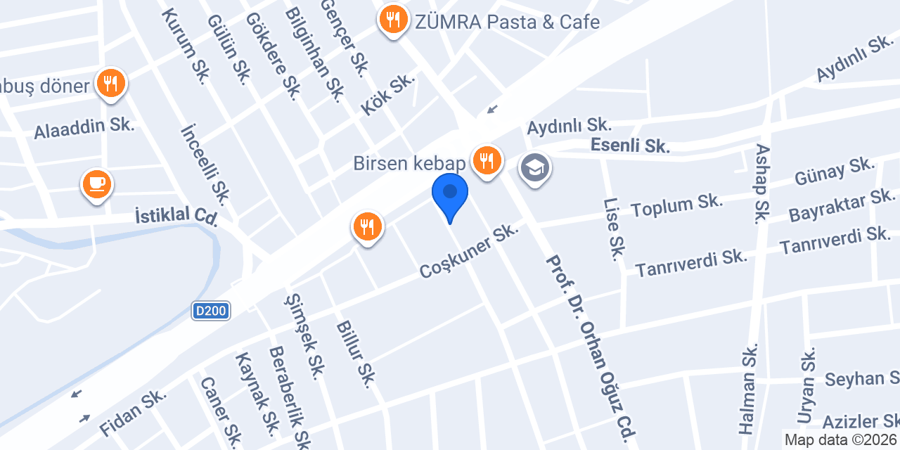Eskişehir Yıldırım Tesisat konumu
