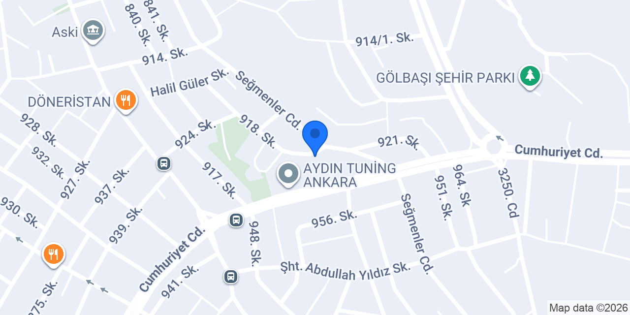 GÖLBAŞI SE-SA HAFRİYAT(kiralık kepçe) konumu