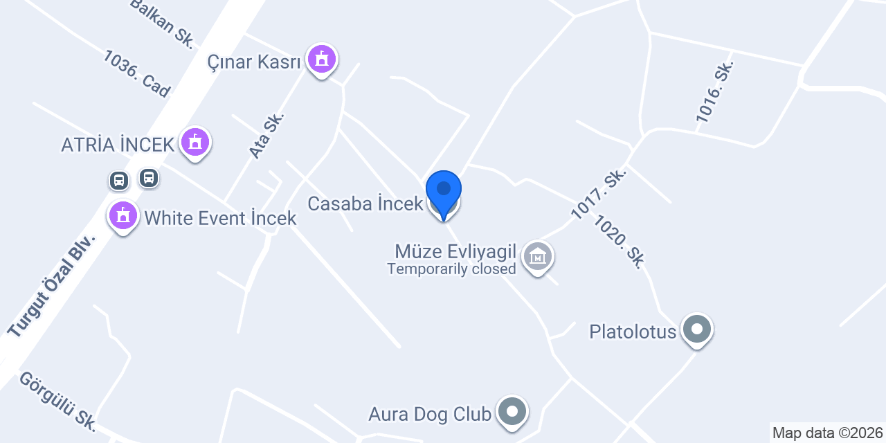 Casaba İncek konumu