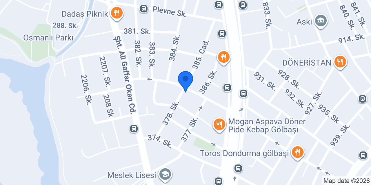 BiBi Döner konumu