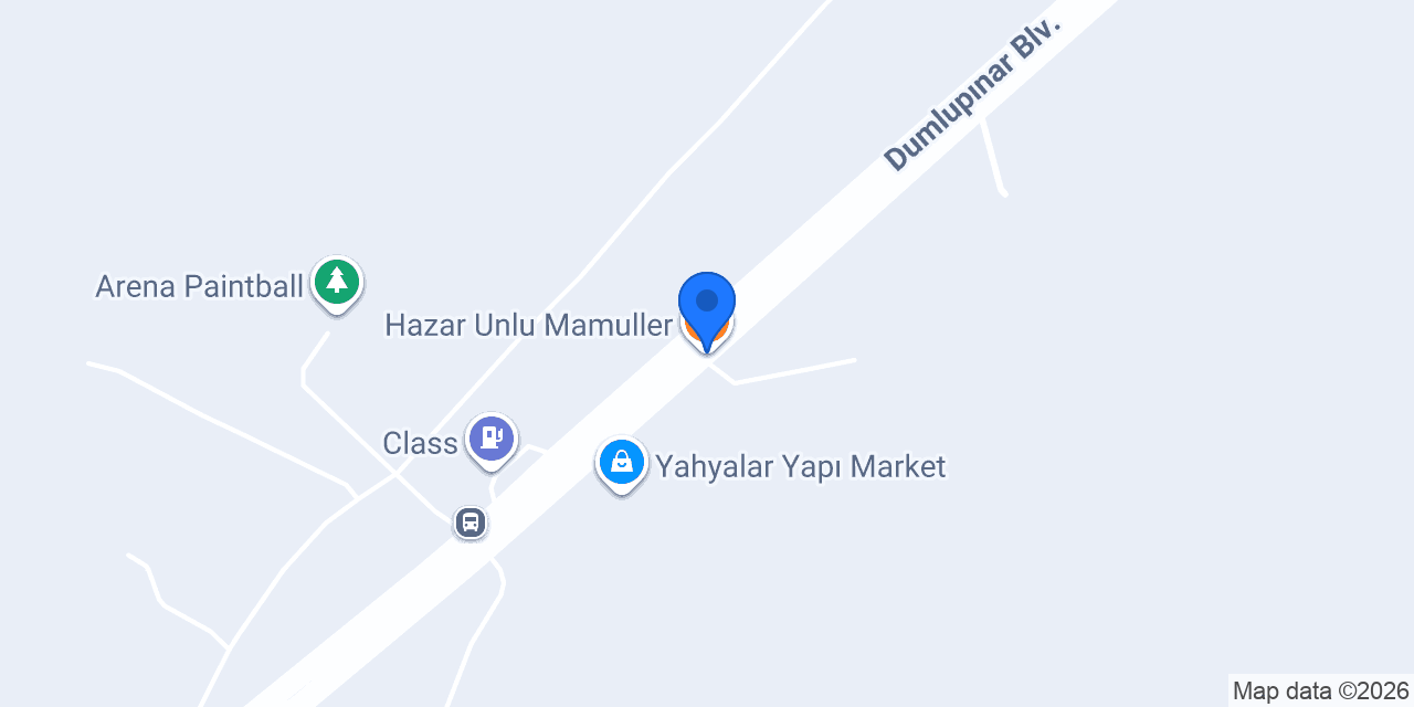 Hazar Unlu Mamuller konumu