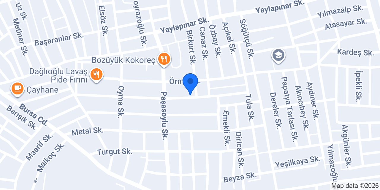 Eskişehir Yapı Dekorasyon konumu