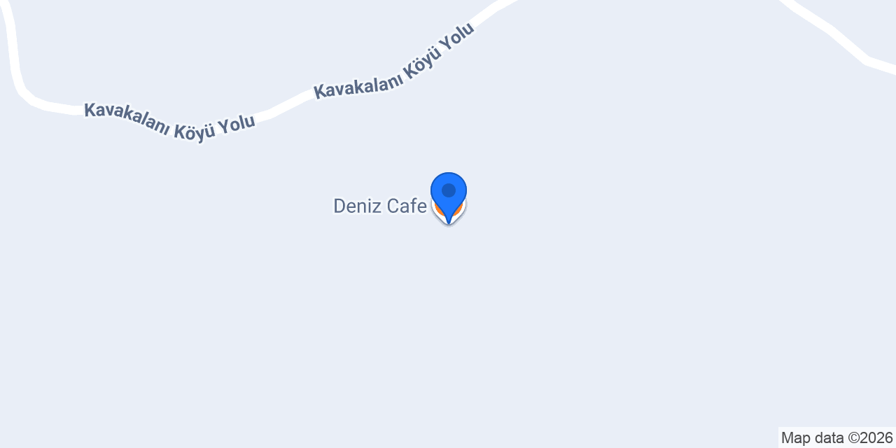Deniz Cafe konumu