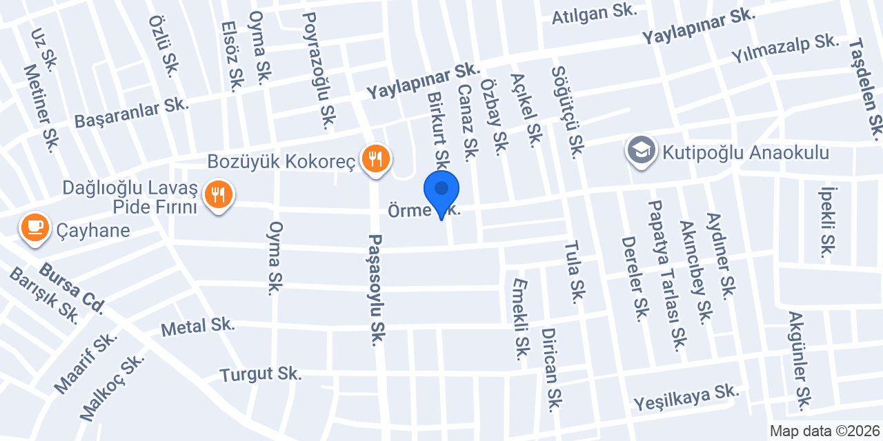 Saloon Bros Erkek Kuaförü konumu