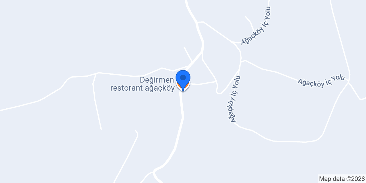 Değirmen restorant ağaçköy konumu