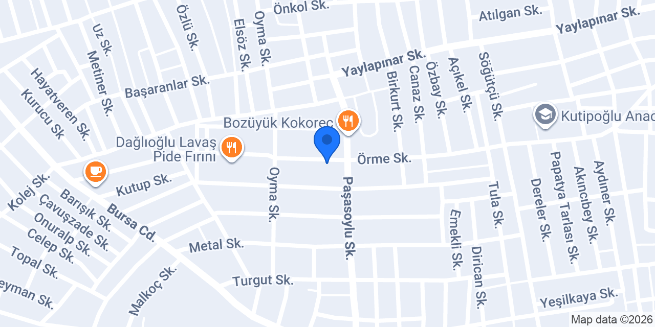 Uras Eczanesi konumu