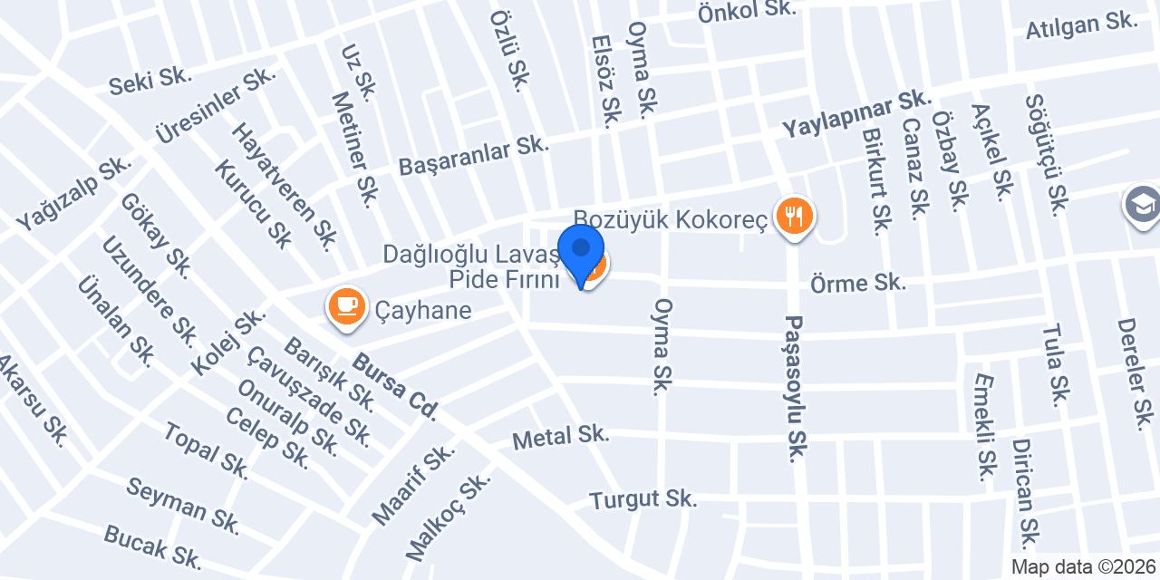 Akdenizz Mersin Tantuni & Kokoreç Adam konumu