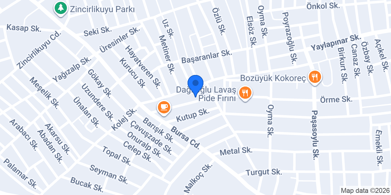 efsane kahvaltı cafe konumu