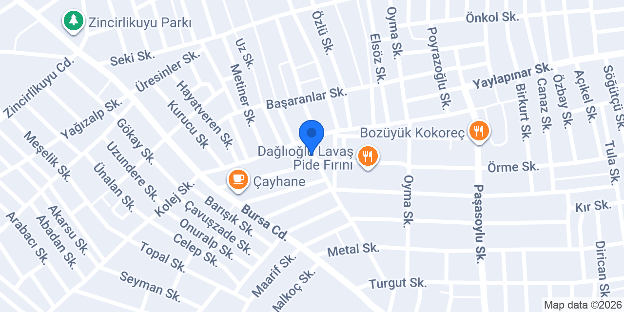 TOPTAŞLAR EMLAK konumu