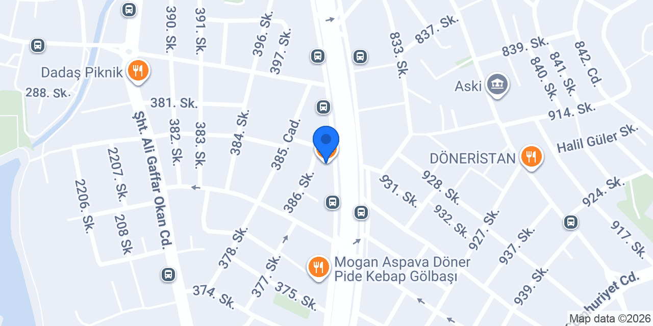 Paşa Cağ Kebap Salonu konumu