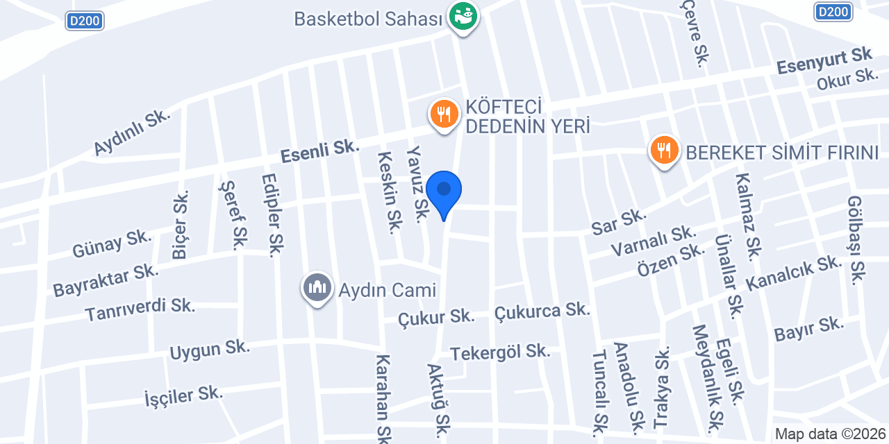 Korel Elektrik konumu