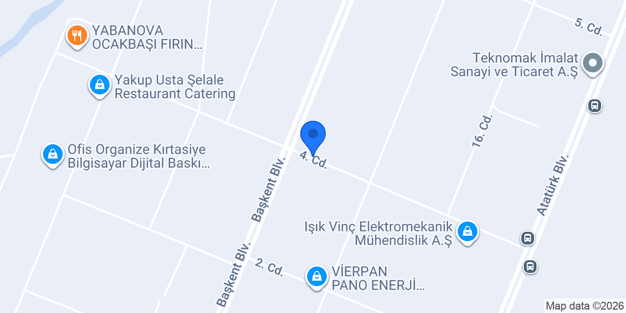Bronz Otomotiv San. ve Dış Tic. A.Ş. konumu