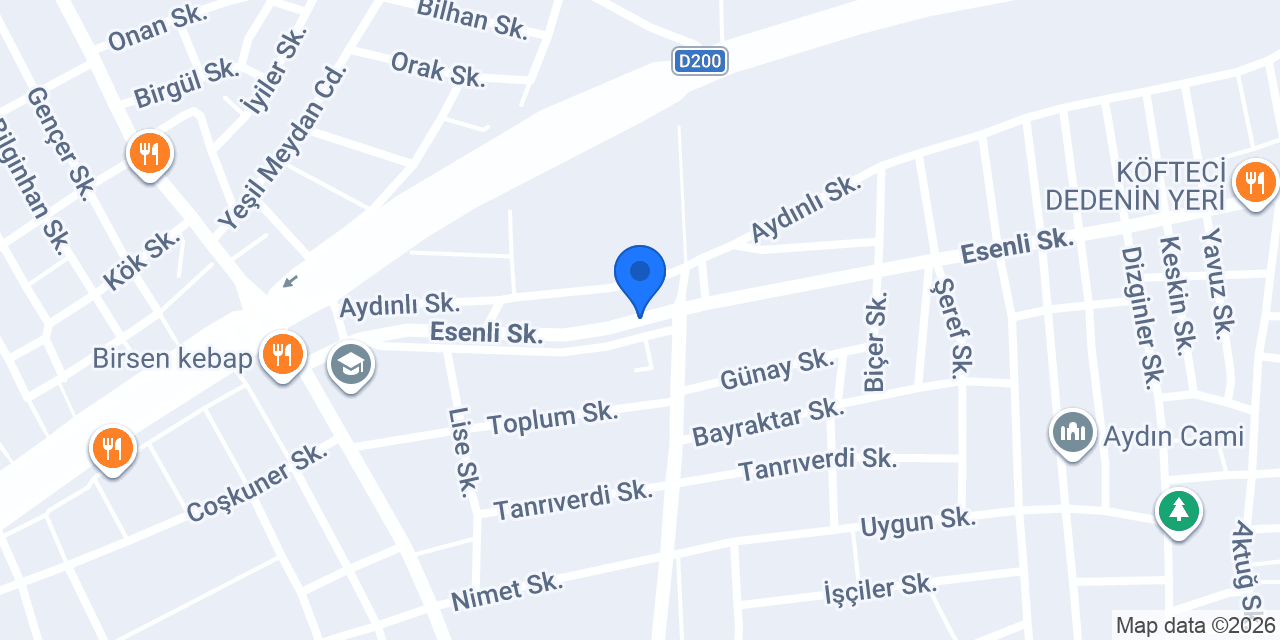 KOCA YUSUF KURUYEMİŞ konumu