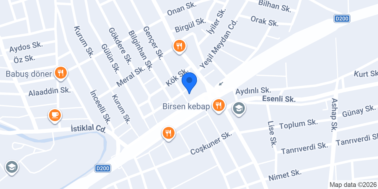 Parla Koltuk Yıkama konumu