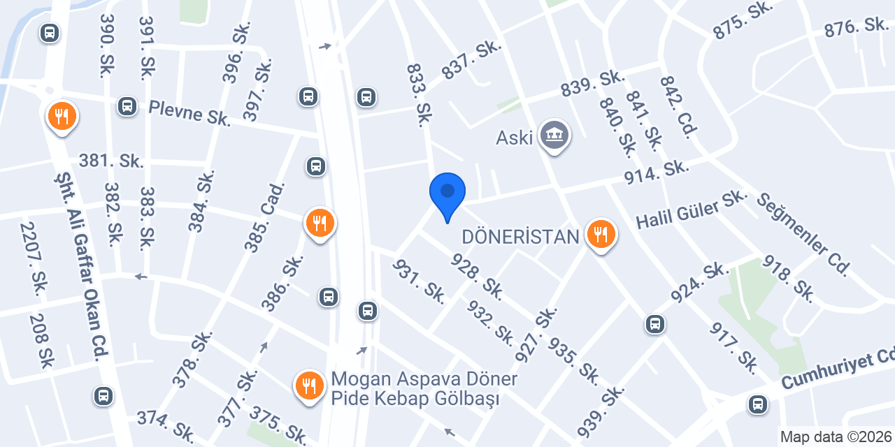 Türkistan bakkal konumu