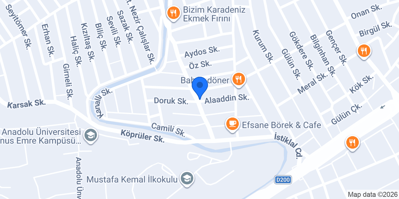 İnegöl kumral mobilya konumu