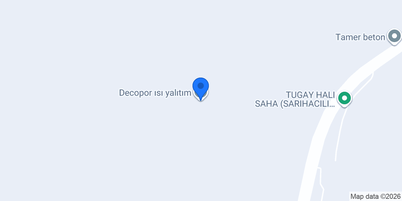 Decopor ısı yalıtım konumu
