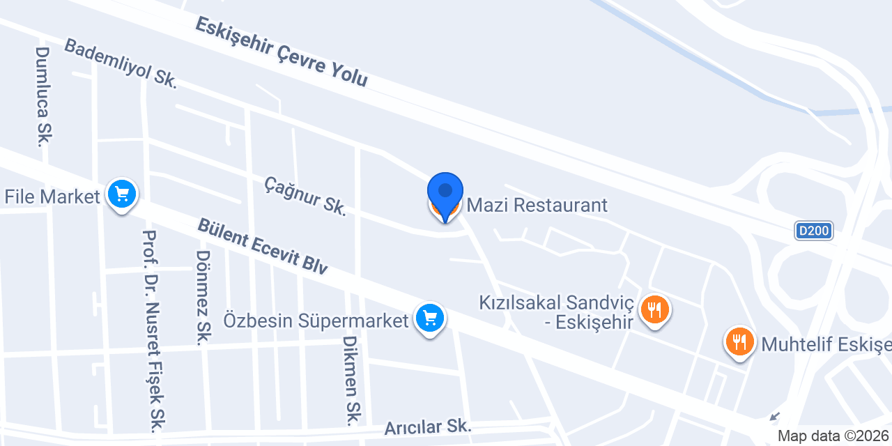 Mazi Restaurant konumu