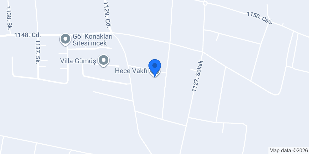 Hece Vakfı konumu
