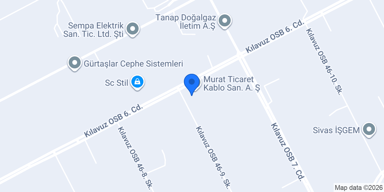 Setas Plastik konumu