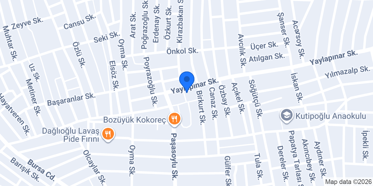 Masal Elektrik Eskişehir konumu