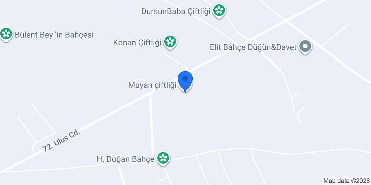 Muyan çiftliği konumu