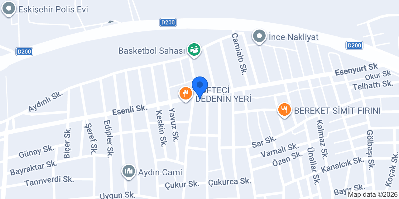 Yalçınlar İnşaat Malzemeleri konumu