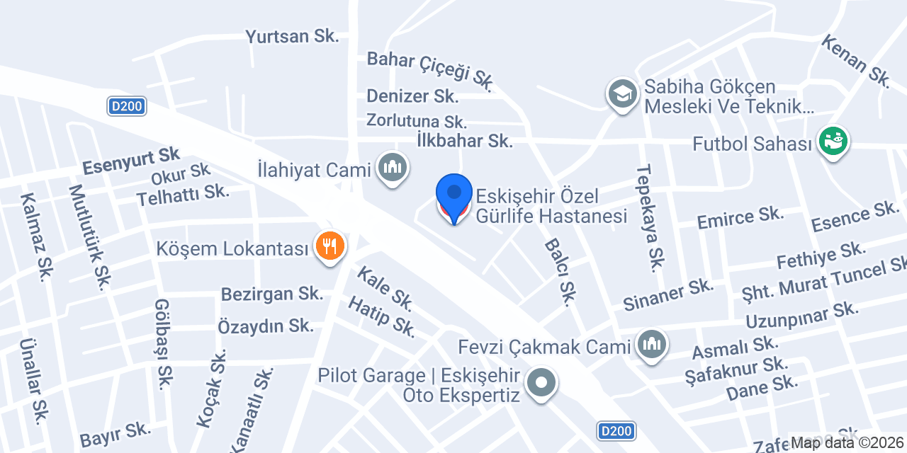Uzm. Dr. Özcan YÜCEL konumu