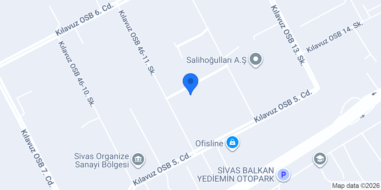 RC ENDÜSTRİ konumu