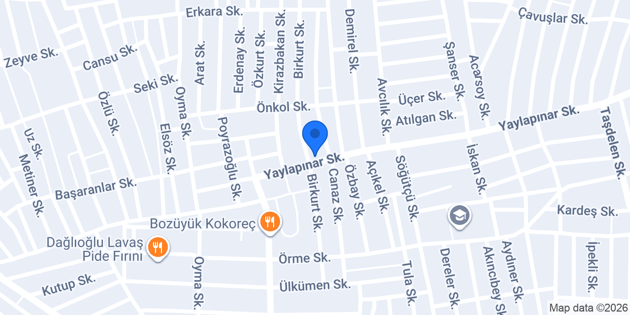 Yıldız Saloon konumu