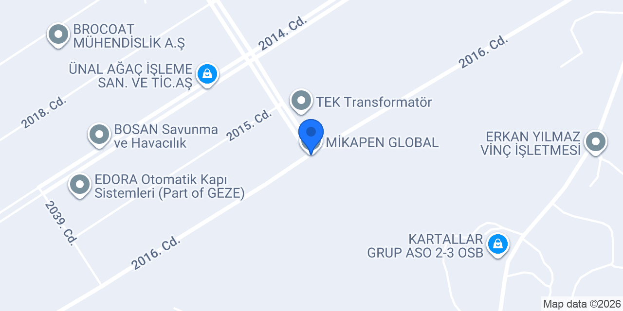MİKAPEN GLOBAL konumu
