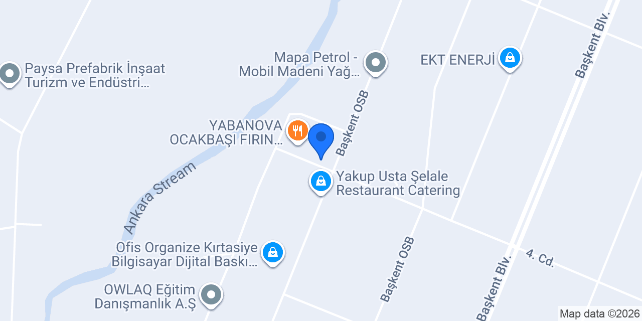 Kardeşler Elektrik Malıköy Başkent OSB konumu