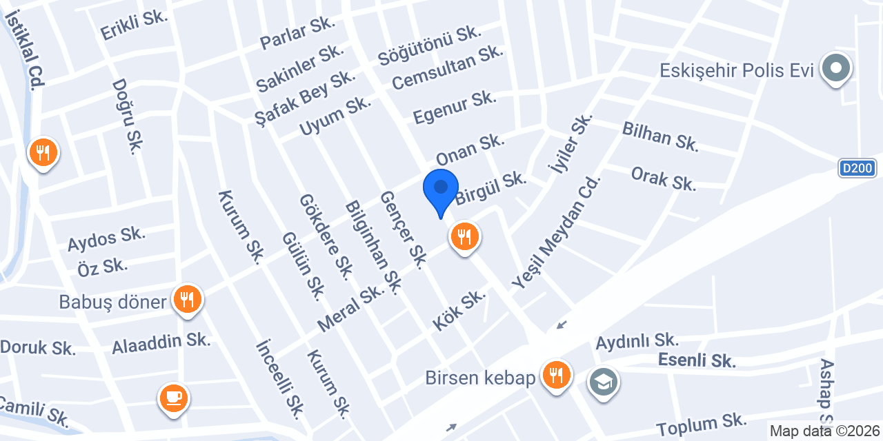 Hisar sigorta Eskişehir şubesi konumu