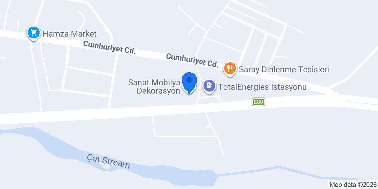 Sanat Mobilya Dekorasyon konumu